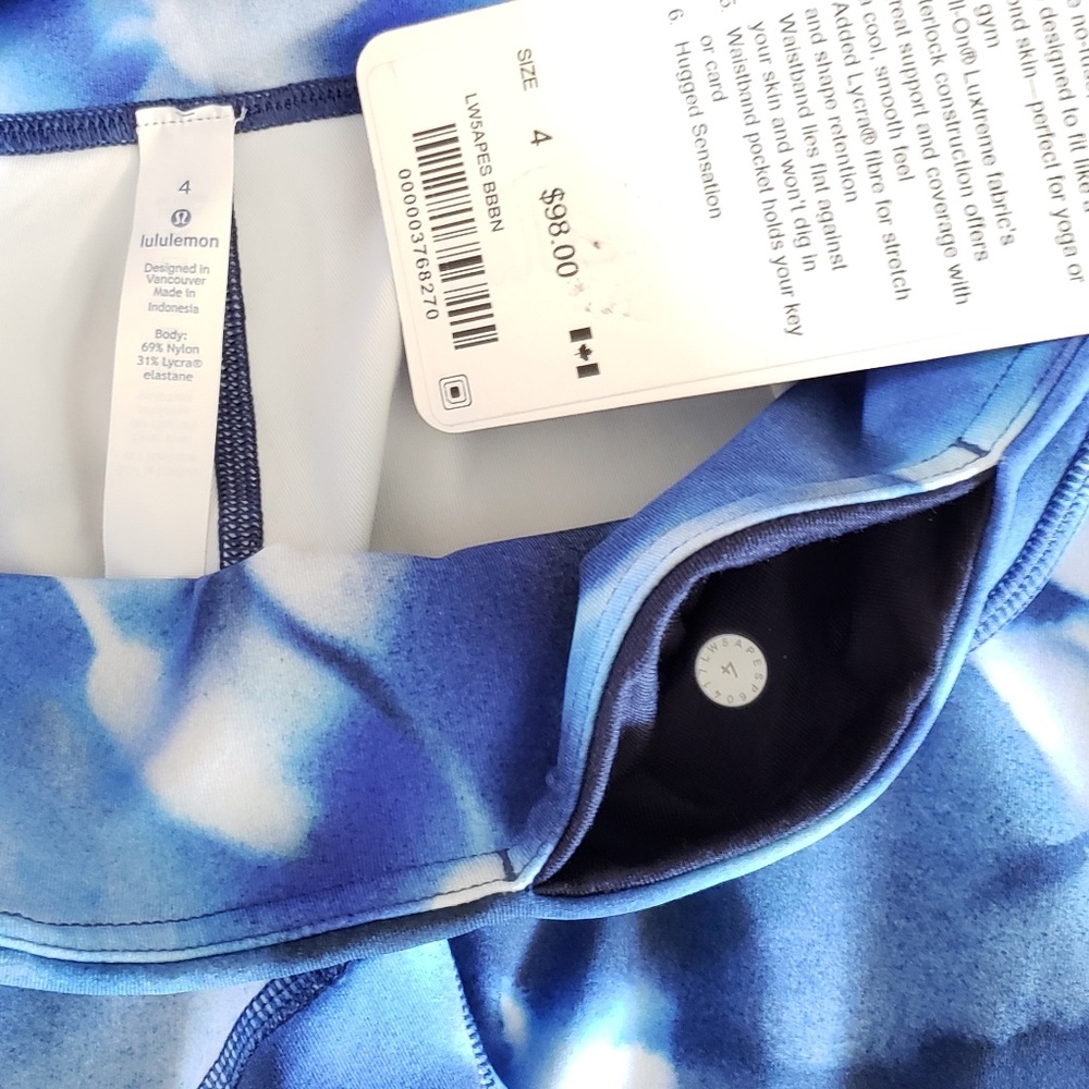 Lululemon Wunder Under Tight LR Pants Leggings 4 - Picture 7 of 8
